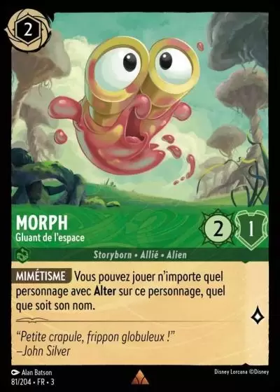 Les Terres d\'Encres - Chapitre 3 - Morph - Gluant de l\'espace