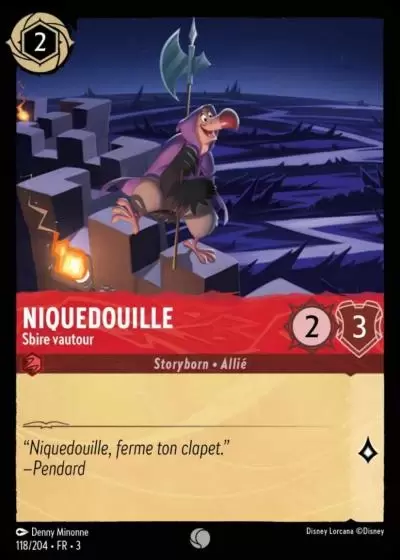 Les Terres d\'Encres - Chapitre 3 - Niquedouille - Sbire vautour
