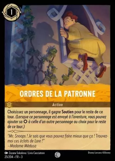 Les Terres d\'Encres - Chapitre 3 - Ordres de la patronne