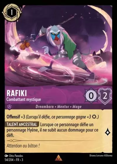 Les Terres d\'Encres - Chapitre 3 - Rafiki - Combattant mystique