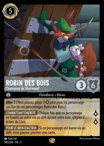 Les Terres d\'Encres - Chapitre 3 - Robin des bois - Champion de Sherwood