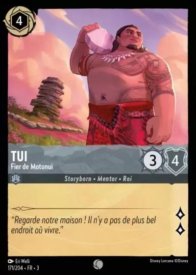 Les Terres d\'Encres - Chapitre 3 - Tui - Fier de Motunui