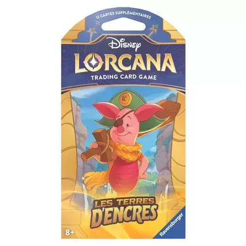 Boosters & Coffrets Lorcana - Booster Porcinet - Les terres d\'Encre