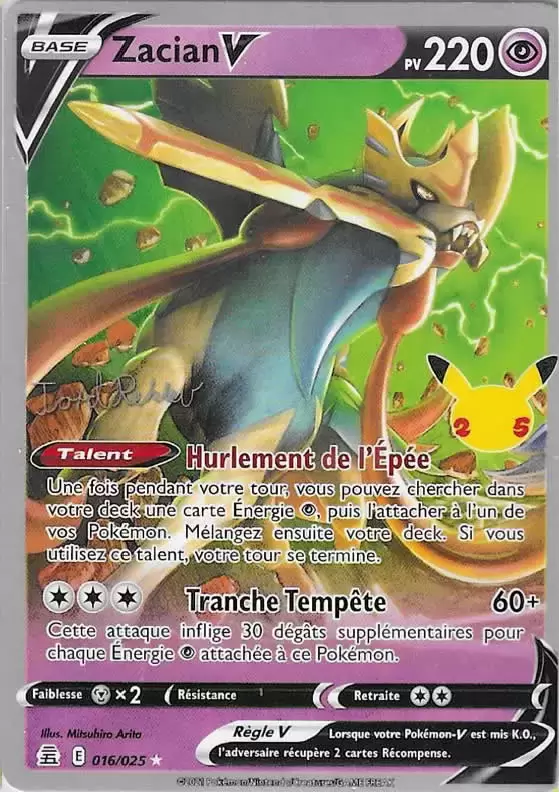 Deck 4 - Finaliste Catégorie Master Tord Reklev (Norvège) - Psychic Elegance - Zacian V