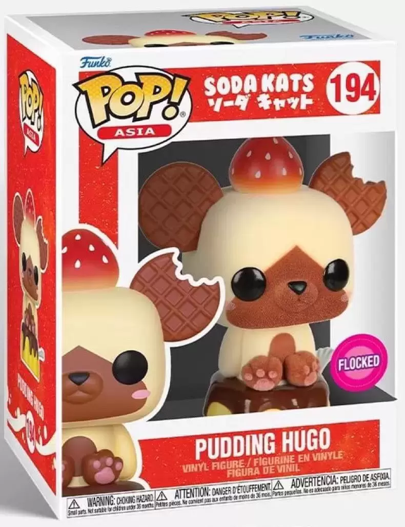 POP! Asia - Soda Kats - Pudding Hugo Flocked