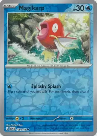 Scarlet & Violet 151 - MEWEN - Magikarp Reverse