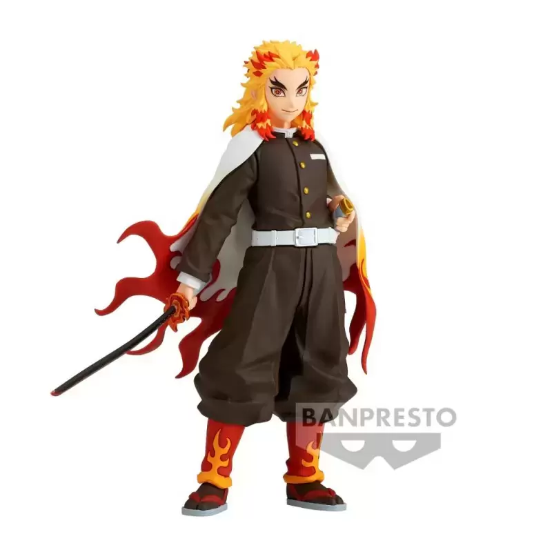 Demon Slayer Banpresto - Banpresto Demon Slayer: Kimetsu No Yaiba Figure Vol.43(B:Kyojuro Rengoku)