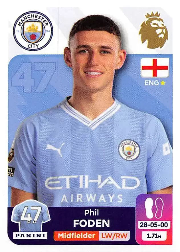 Phil Foden - Premier League 2024 sticker 424