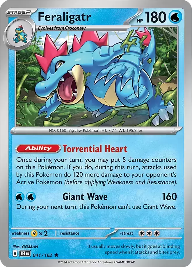 Temporal Forces TEFEN - Feraligatr