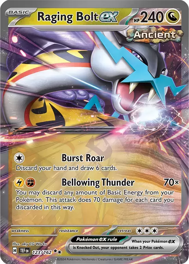 Temporal Forces TEFEN - Raging Bolt EX