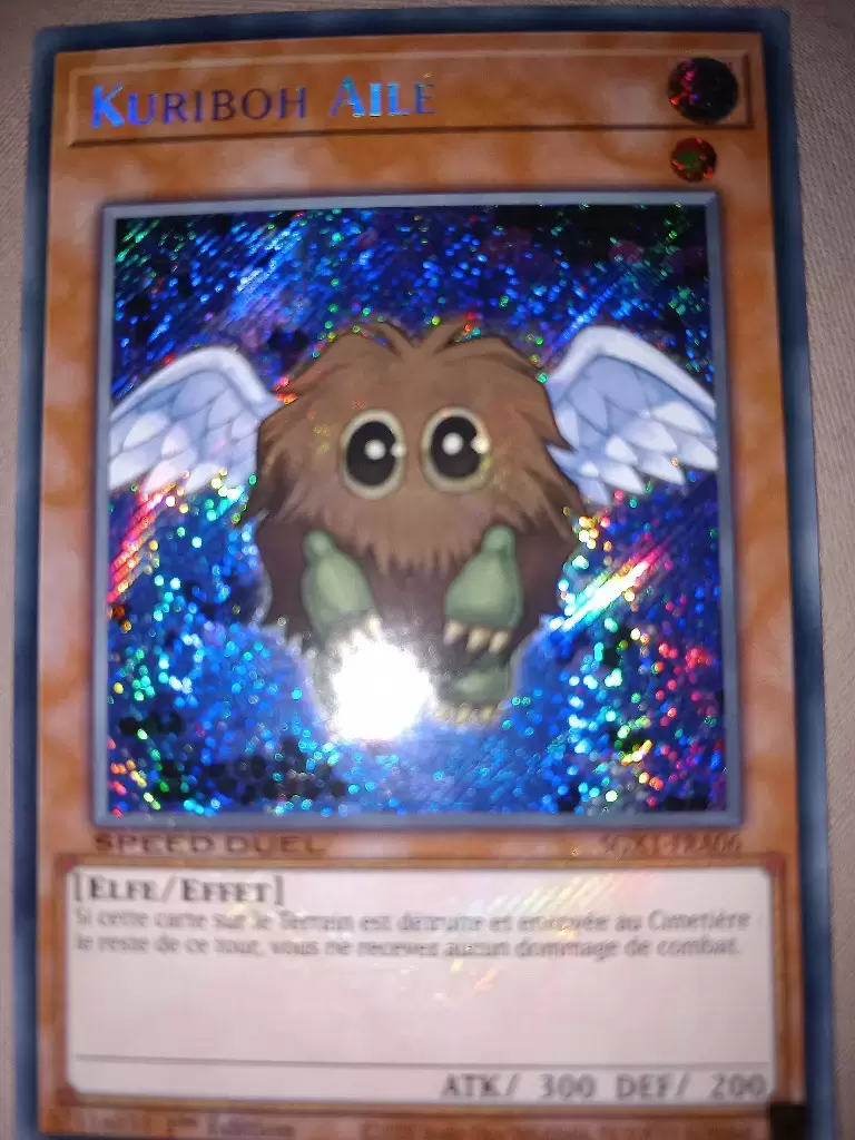 Speed Duel GX SGX1 - Kuriboh Ailé Holographique