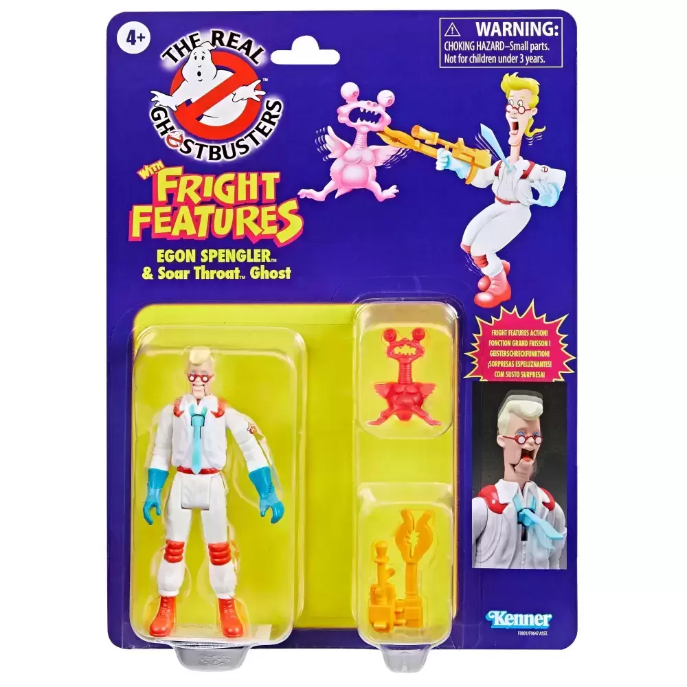 The Real Ghostbusters Retro Collection - Egon Spengler & Soar Throat Ghost
