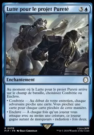 Fallout - Lutte pour le projet Pureté