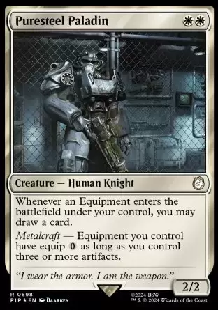 Fallout - Paladin de puracier