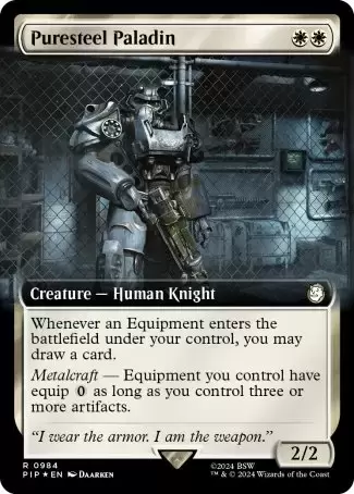 Fallout - Paladin de puracier