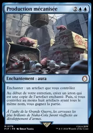 Fallout - Production mécanisée