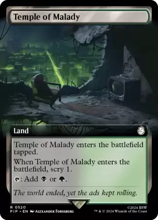Fallout - Temple de la maladie