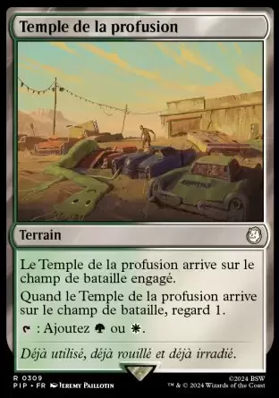 Fallout - Temple de la profusion
