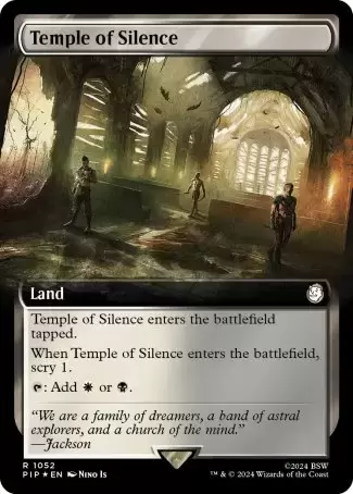 Fallout - Temple du silence