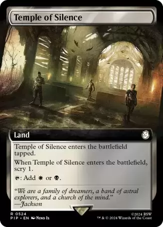 Fallout - Temple du silence