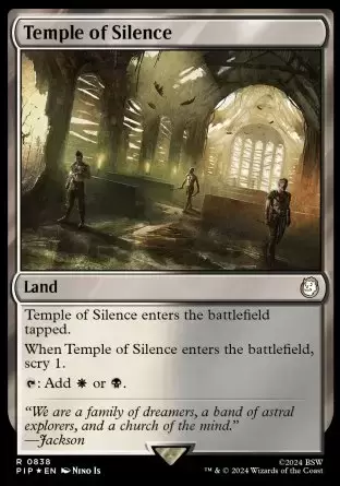 Fallout - Temple du silence