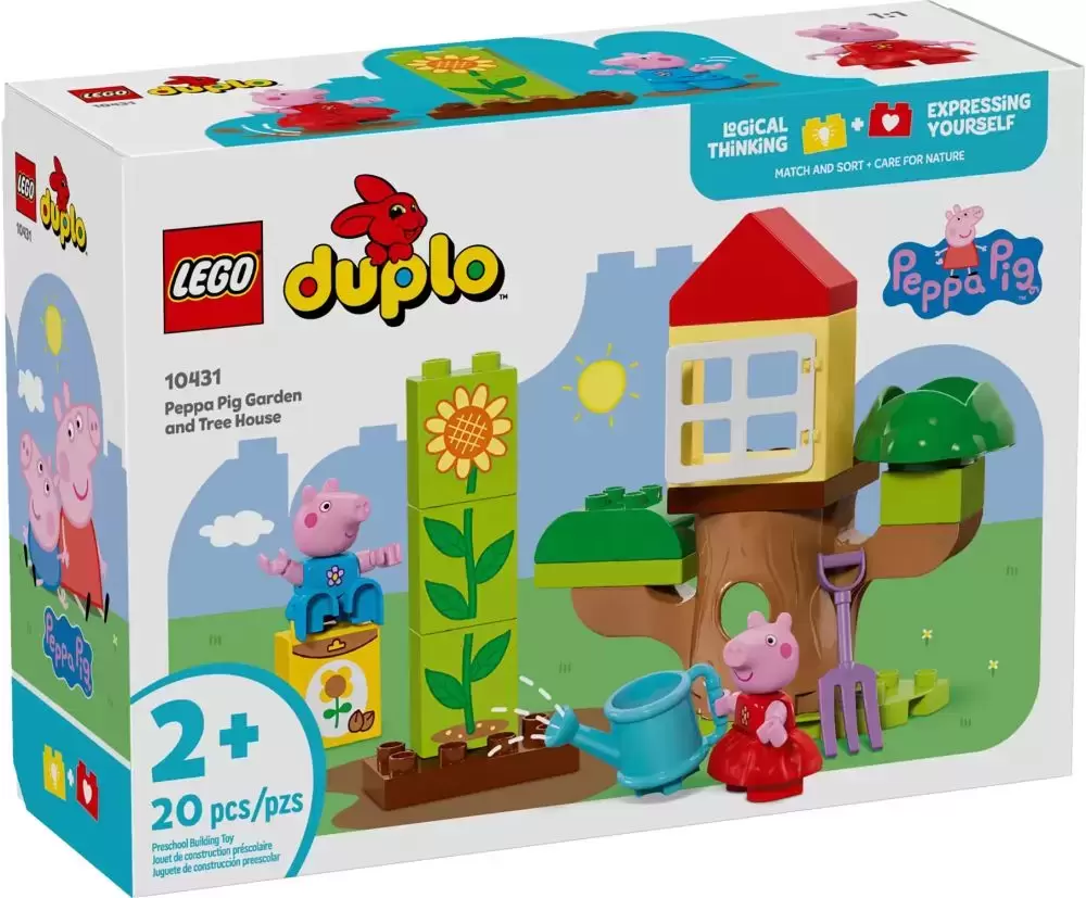 LEGO Duplo - Peppa Pig Garden and Tree House