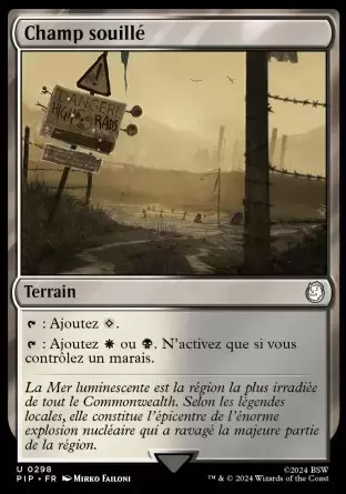 Fallout - Champ souillé
