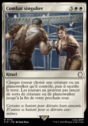 Fallout - Combat singulier