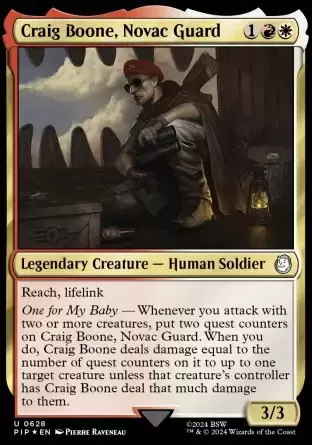 Fallout - Craig Boone, garde de Novac
