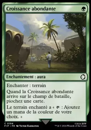 Fallout - Croissance abondante