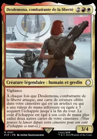 Fallout - Desdemona, combattante de la liberté