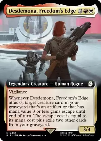 Fallout - Desdemona, combattante de la liberté