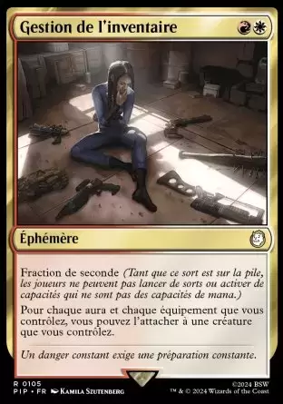 Fallout - Gestion de l\'inventaire