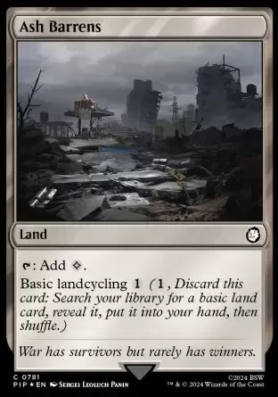 Fallout - Landes cendreuses