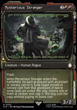Fallout - Mystérieux étranger
