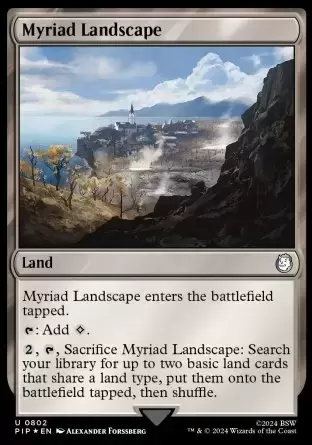 Fallout - Paysage myriadaire
