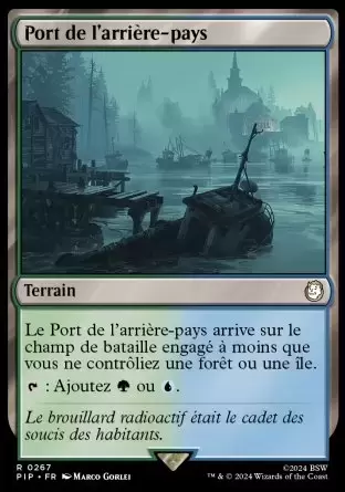 Fallout - Port de l\'arrière-pays