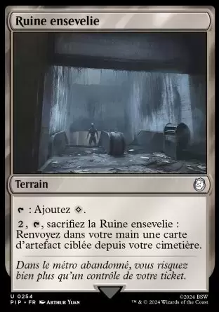 Fallout - Ruine ensevelie