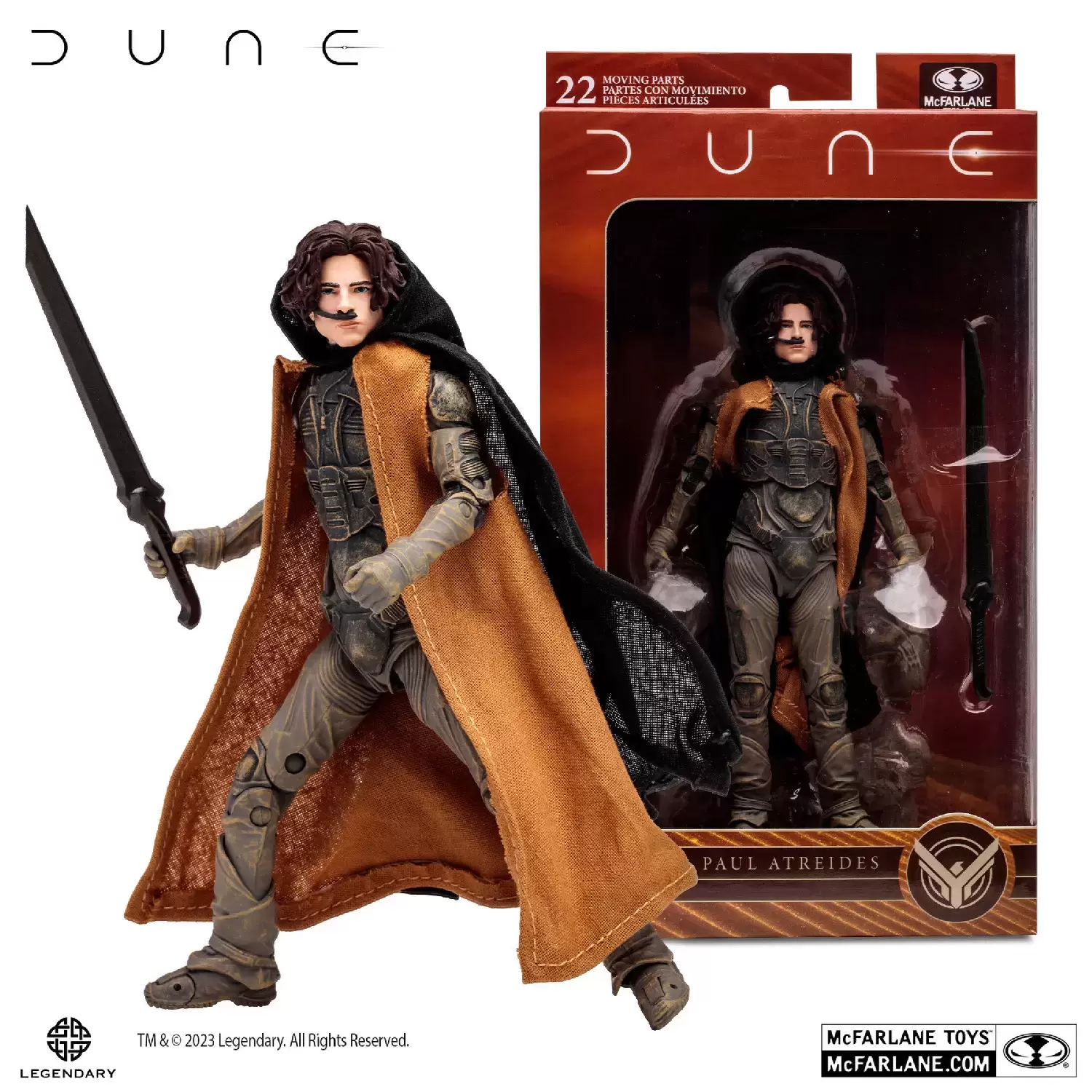 McFarlane - Dune - Dune: Part Two - Paul Atreides