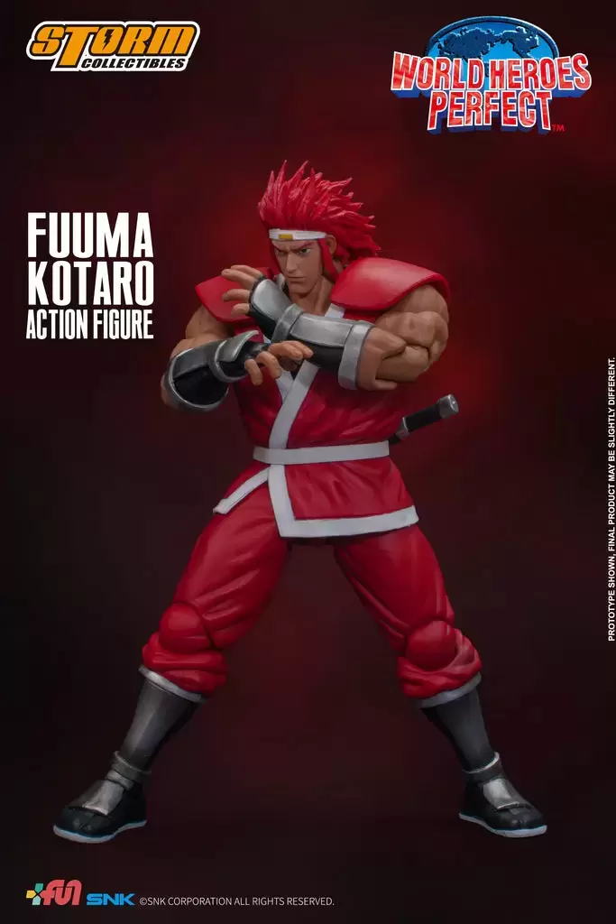 Storm Collectibles 1:12 - World Heroes Perfect - Fuuma Kotaro