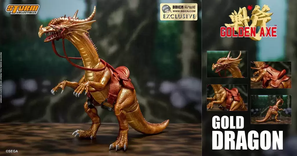 Storm Collectibles 1:12 - Golden Axe - Gold Dragon