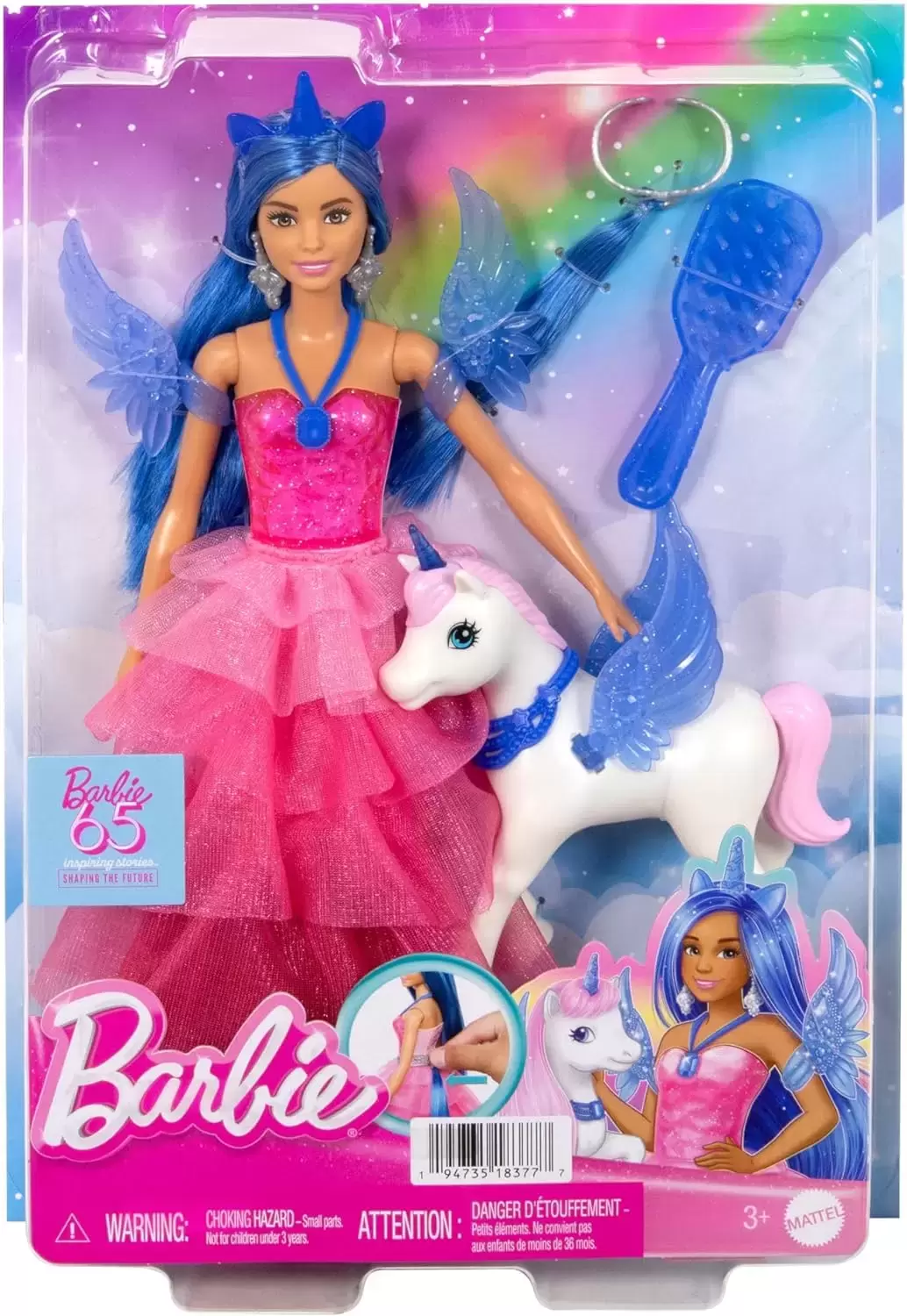 Miscellaneous Barbie - Barbie & Unicorn - Barbie 65th Anniversary