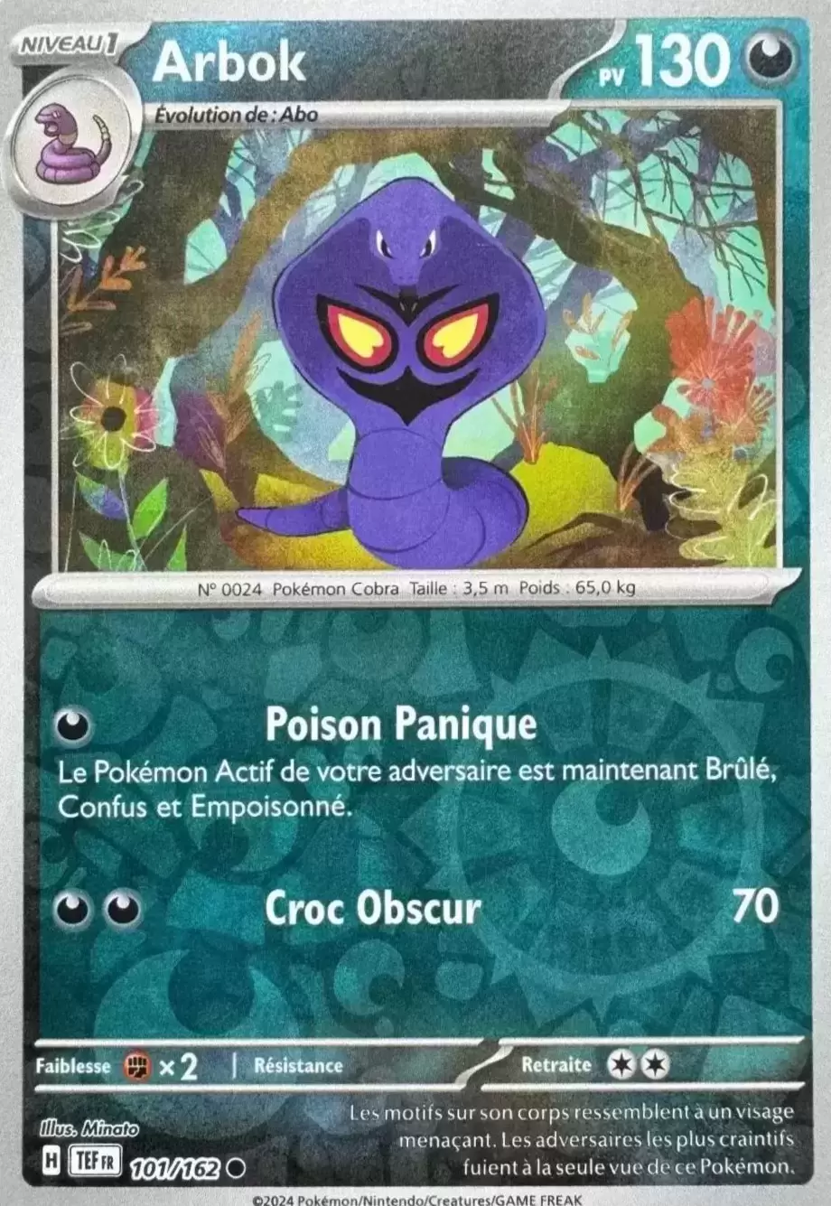 Forces Temporelles TEFFR - Arbok Reverse