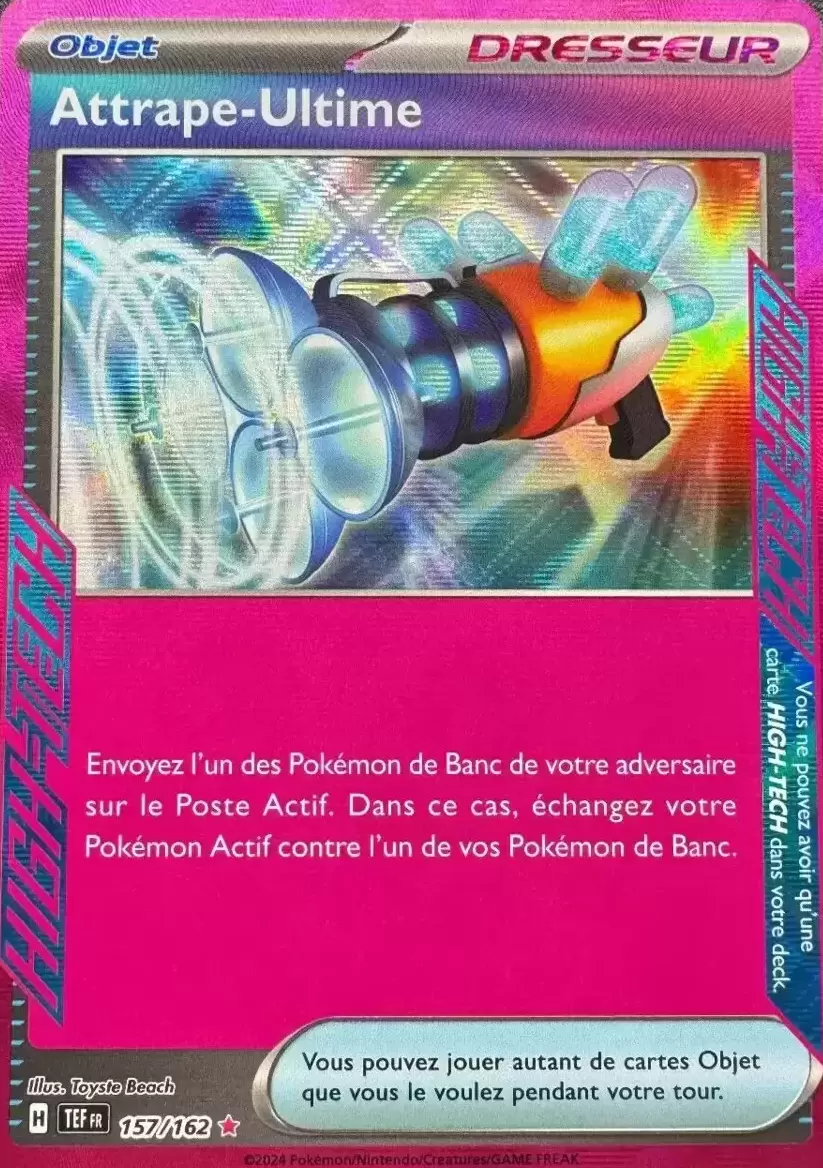 Forces Temporelles TEFFR - Attrape-Ultime holographique
