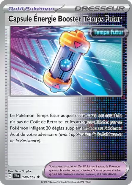 Forces Temporelles TEFFR - Capsule Énergie Booster Temps Futur