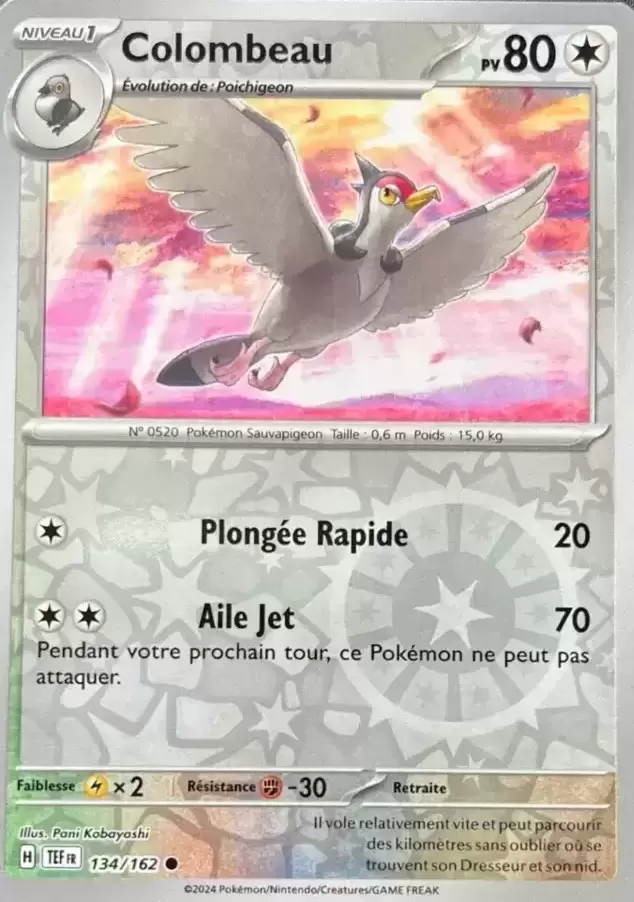 Forces Temporelles TEFFR - Colombeau Reverse