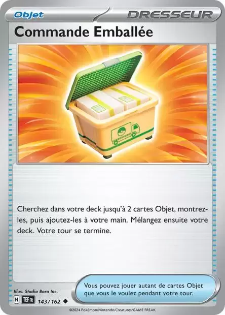 Forces Temporelles TEFFR - Commande Emballée