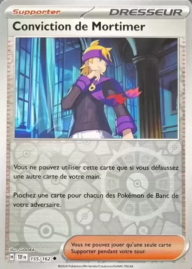 Forces Temporelles TEFFR - Conviction de Mortimer Reverse