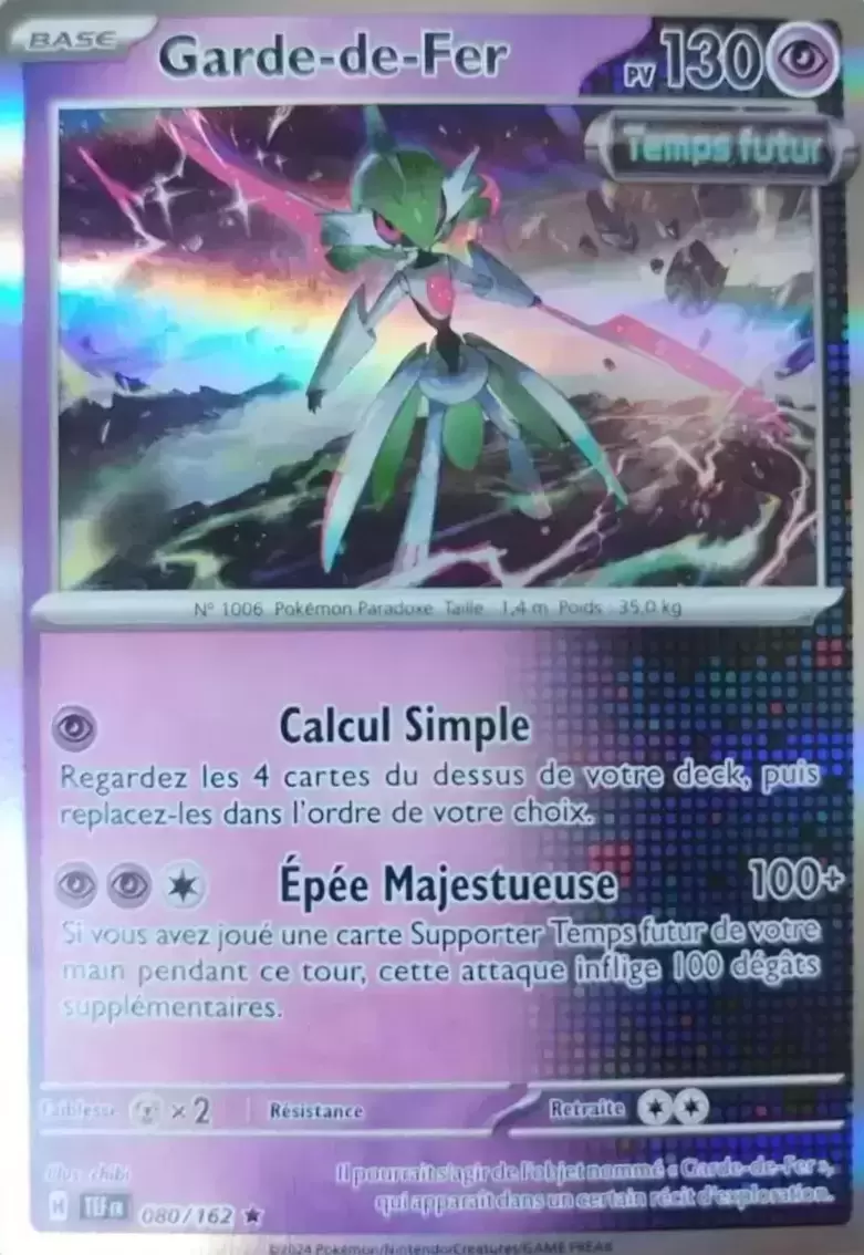 Forces Temporelles TEFFR - Garde-de-Fer holographique