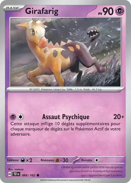 Forces Temporelles TEFFR - Girafarig